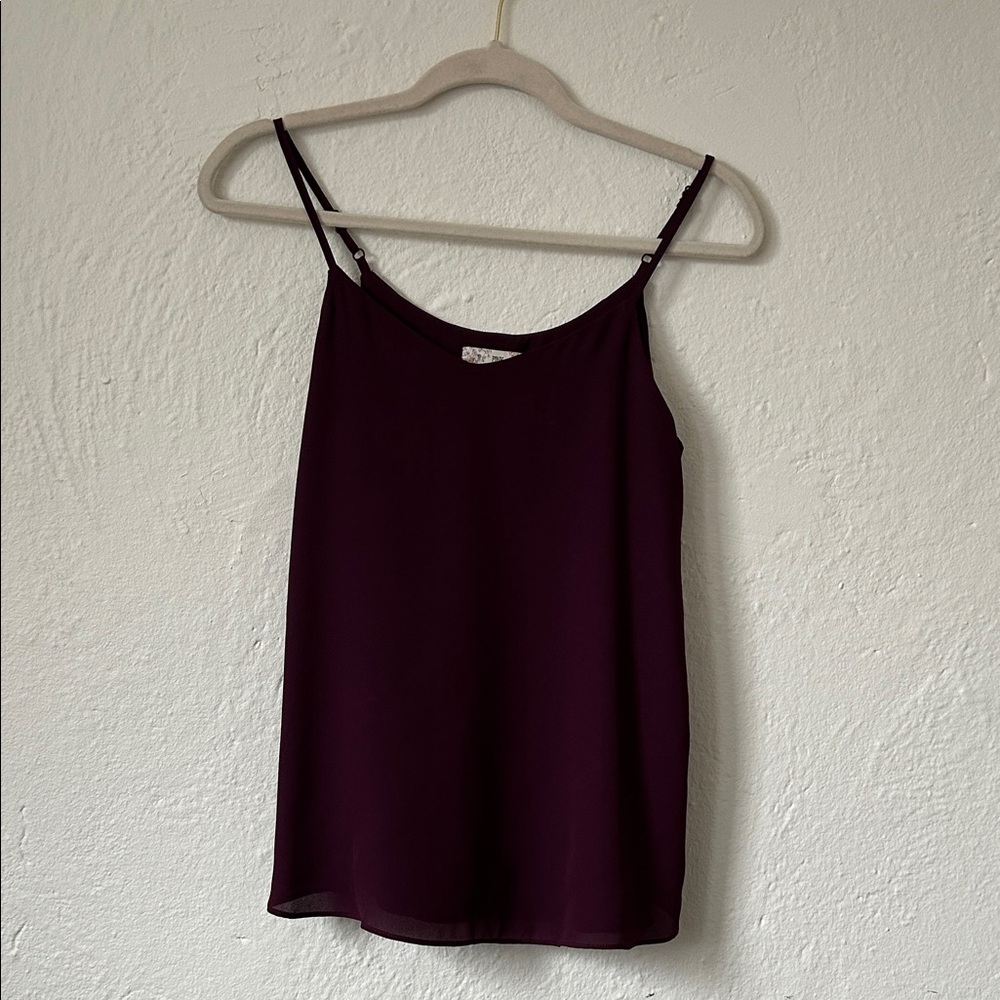 Pink Republic Plum Spaghetti Strap Camisole